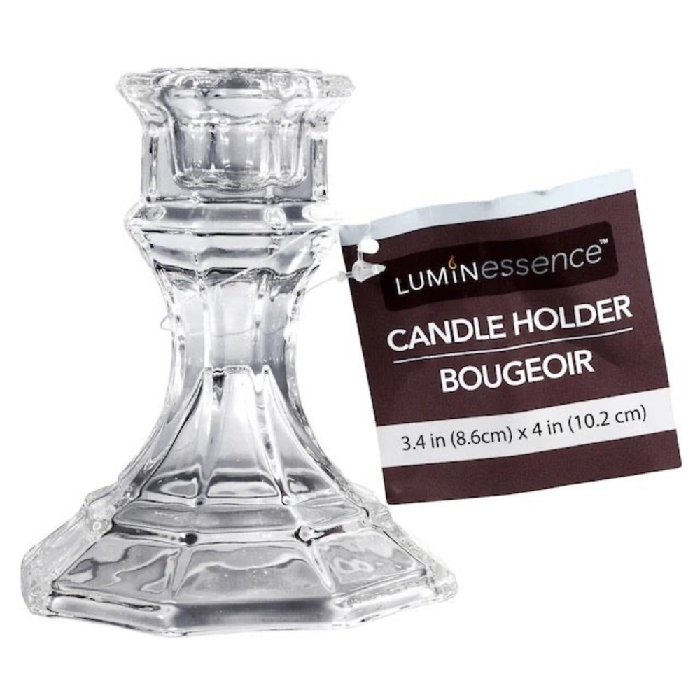 🍃 ELEGANT CRYSTAL CANDLE HOLDER 🍃